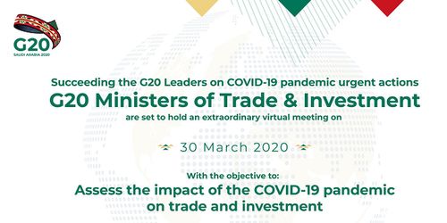 G20貿易投資部長公報 避免防疫措施阻礙國際貿易，轉口貿易獲關注